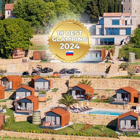 Wine Paradise - Glamping Resort Marezige Exterior photo